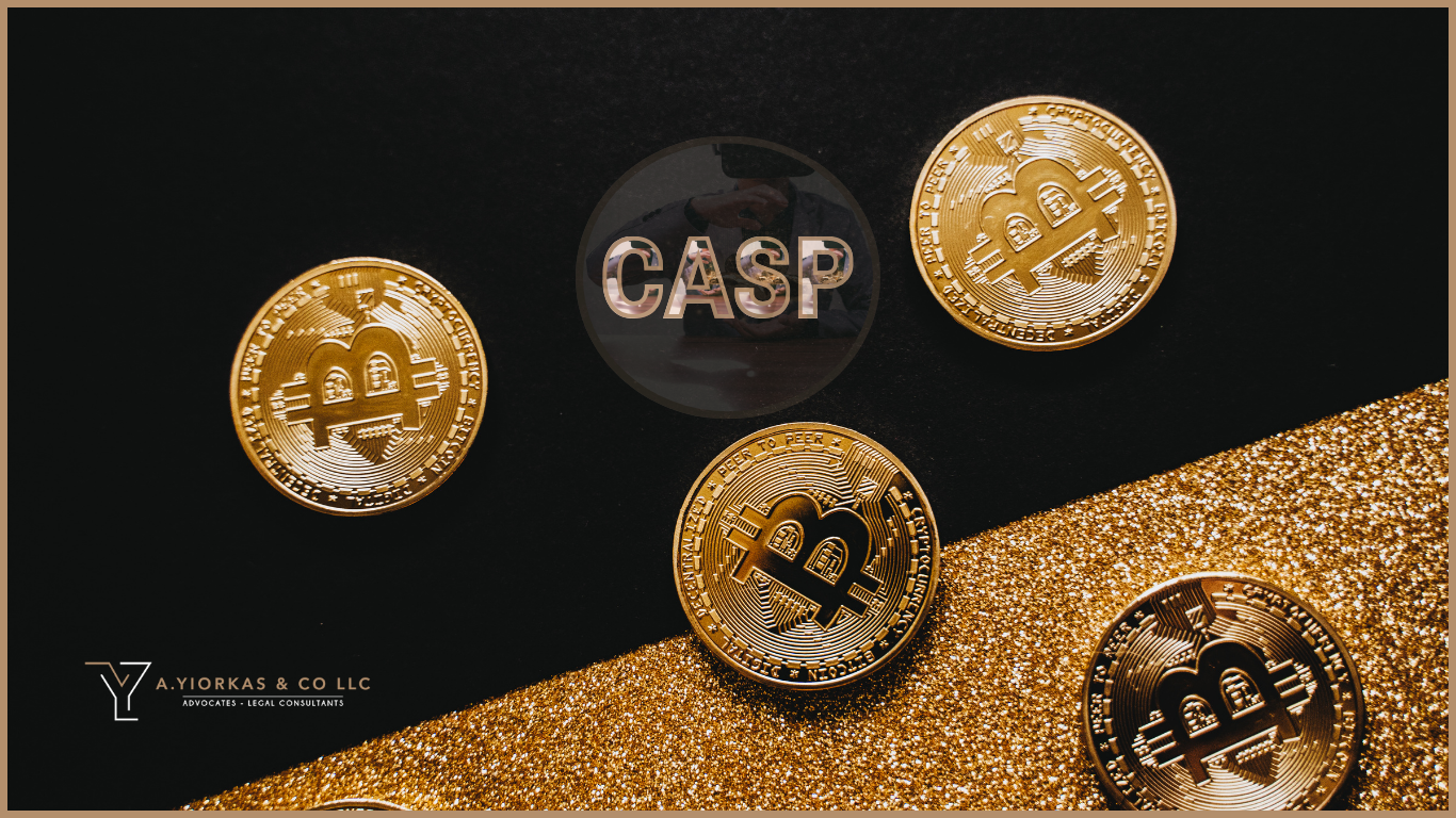 Crypto Asset Service Provider (CASP) - A. YIORKAS & CO LLC